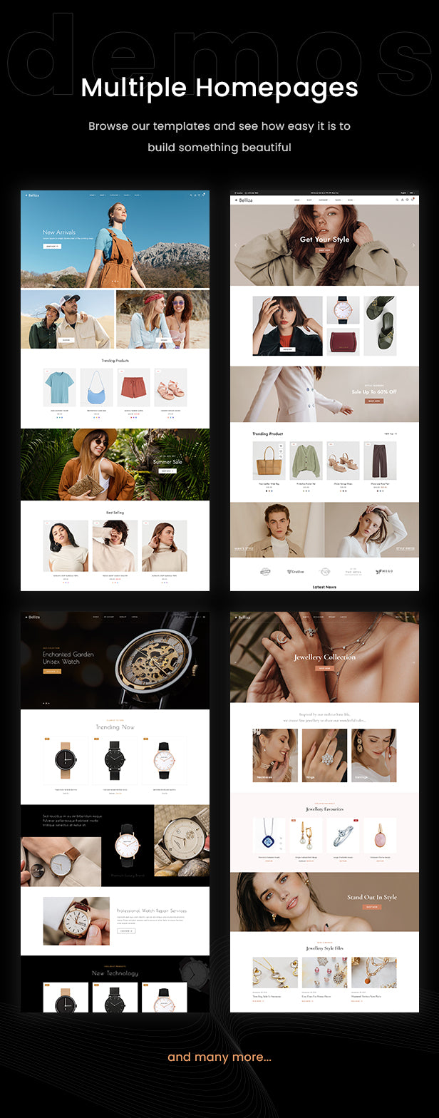 Multipurpose eCommerce Shopify Theme - Belliza