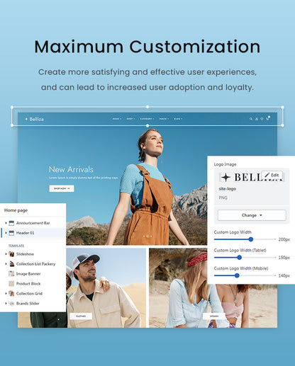 Multipurpose eCommerce Shopify Theme - Belliza