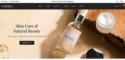 Multipurpose eCommerce Shopify Theme - Belliza