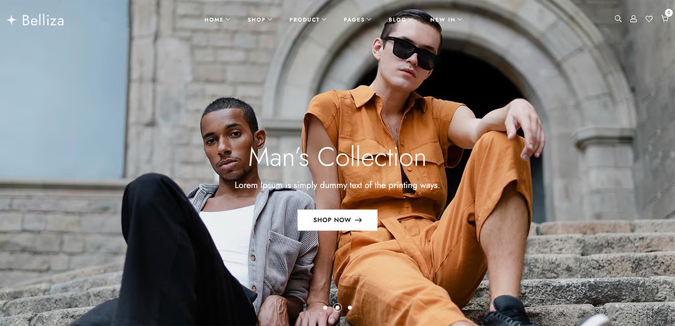 Multipurpose eCommerce Shopify Theme - Belliza